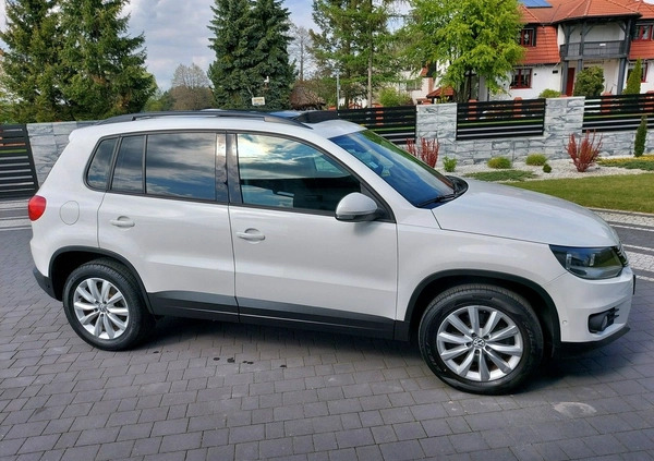 Volkswagen Tiguan cena 48900 przebieg: 202354, rok produkcji 2013 z Goleniów małe 92